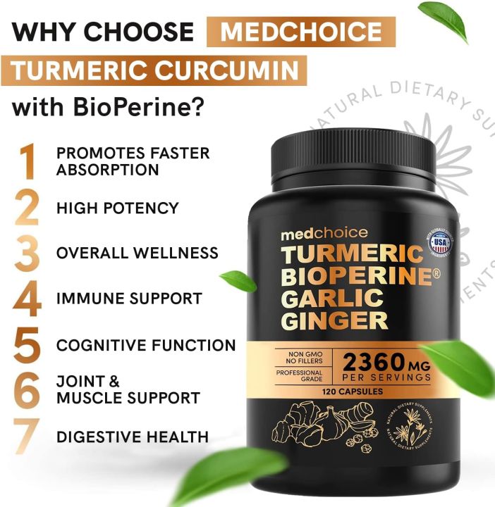 Medchoice%20Turmeric%20and%20Garlic%20Supplements%20with%20Bioperine%202360%20mg%20(120%20ct)%20Turmeric%20Ginger%20Root%20Capsules%20with%20Garlic%20-%20Turmeric%20Curcumin%20with%20Black%20Pepper%20for%20Joint,%20Digestion%20&%20Immune%20Support%20-%20Image%202