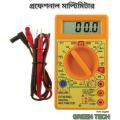 DT830D Digital Multimeter Voltmeter Voltage Ammeter Ampere Ohm Meter Test Probe DC AC LCD AC 750V DC 1000V. 