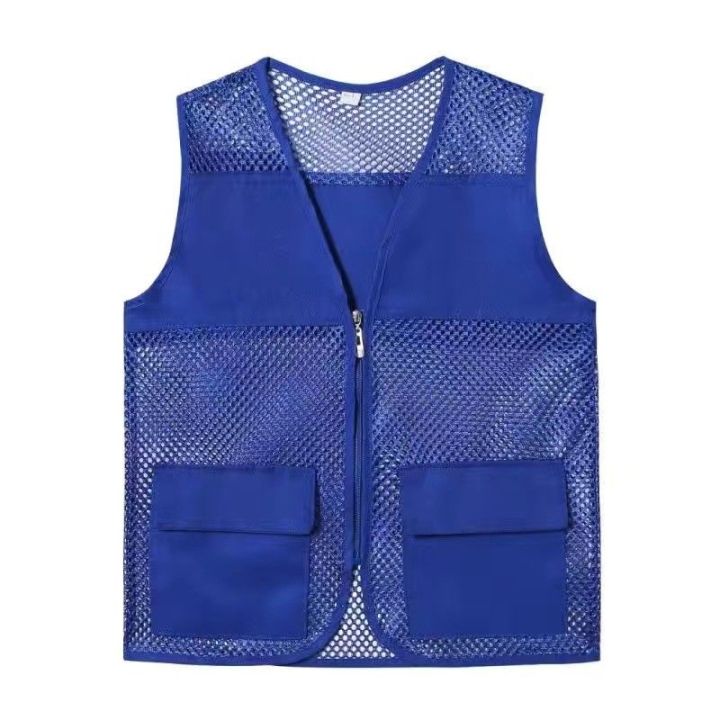 Volunteer%20Vest%20Custom%20PrintinglogoSummer%20Mesh%20Mesh%20Hollow%20Breathable%20Work%20Clothes%20Volunteer%20Activity%20Group%20Clothes%20-%20Image%207