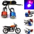 Treder Motorcycle Strobe Flasher Dual Blinking Led light Side Marker Motorbike LED (12 V, 10 W) (Universal For Bike). 