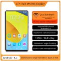 DLHiFi BF66 Smart Vedio Game Bluetooth MP3 MP4 Music Player 4.7 Inches WiFi Internet Access 4 + 64g Storage Android 13. 
