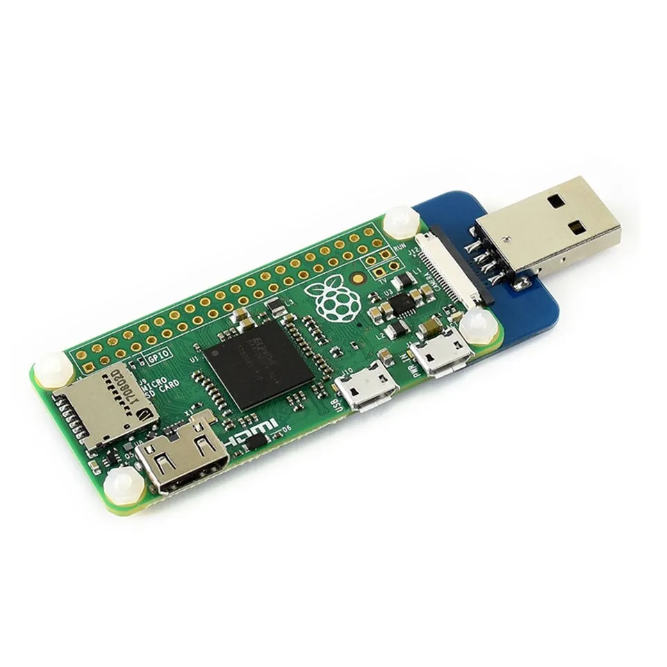 happy one】Raspberry Pi Zero W Micro USB to type A USB adapter