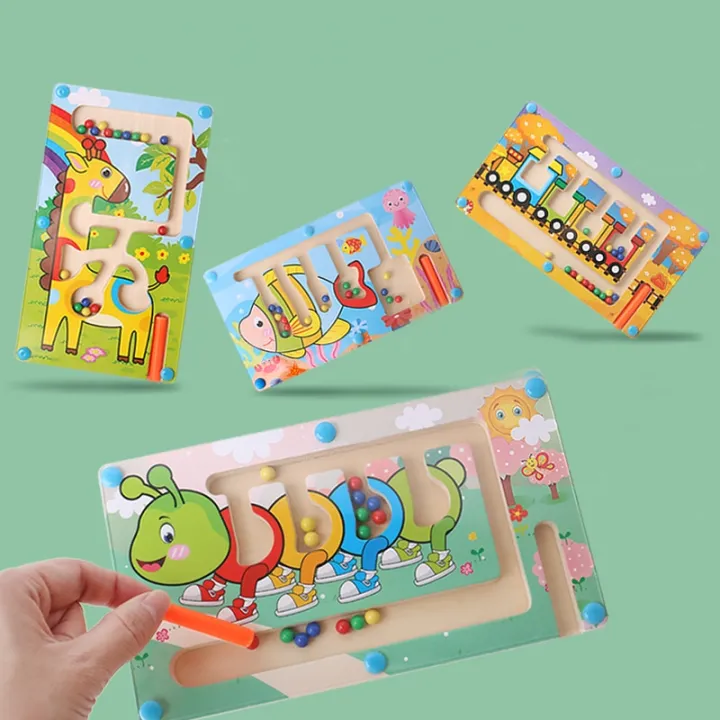 Kids%20Toys%20Magnetic%20Maze%20Puzzle%20Game%20Montessori%20Toys%20for%20Children%20Animal%20Wooden%20Puzzle%20Board%20Games%20Educational%20Toys%20for%20Boys%20Girl%20-%20Image%204