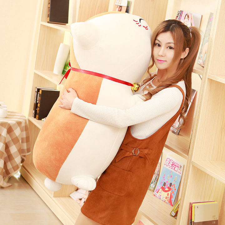 Cartoon%20Natsume%20Friends%20Tent%20Cat%20Teacher%20Doll%20Anime%20Peripheral%20Plush%20Toys%20Cat%20Niangkou%20Sansan%20Doll%20Wholesale%20-%20Image%202