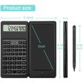 OIMG Scientific Calculator10-Digit Lcd Engineering Calculatorwith Writing Boardsuitable For  Schools B. 