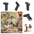 HOCO HX67 High Power Portable Fan with LED Flashlight 3000mAh Capacity 100 Levels of Power Adjustment Multi-purpose use 80,000 RPM Ultra High Speed.