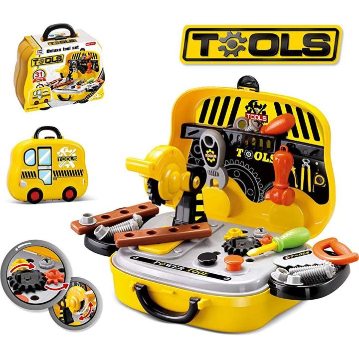 Tool Set For Kids Toddler Pretend Play Engineering Tool Suitcase Set (toys park bd)