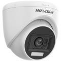 Hikvision 2MP Smart Hybrid Light Audio Fixed Turret Dome Camera. 