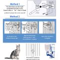 250/500ML No Drip Water Bottle Best s Wire Cage Dispenser Waterer Leak-Proof Nozzle Pets Crate Drinker Bunny Rabbits - Blue - 250ML.