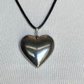 Rope chain necklace Hyperbole Exaggerated pendant necklace Glass pendant necklace Y2K fashion necklace Heart Beads chain necklace Unisex necklace Necklaces for Party necklace Fashion jewelry Gift for men Necklace for women. 