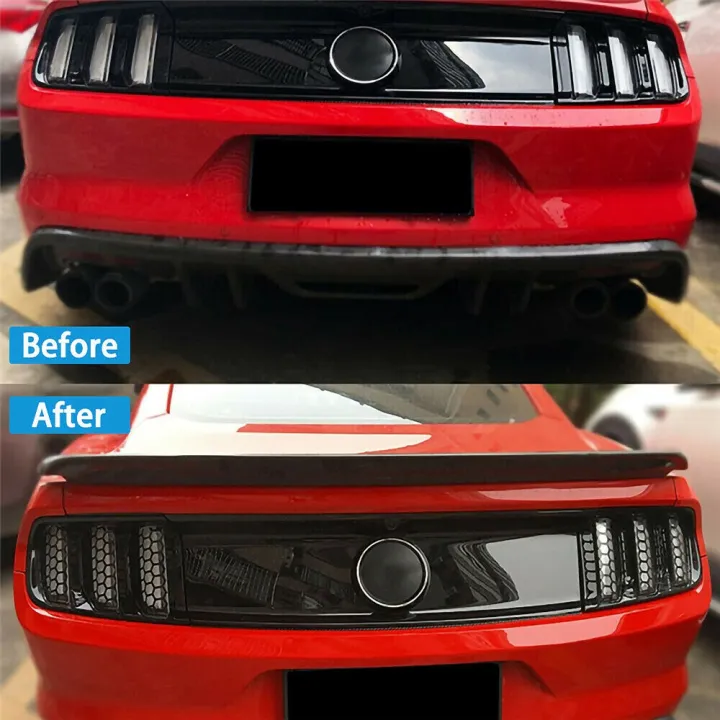 Car%20Rear%20Tail%20Light%20Lamp%20Stickers%20Honeycomb%20Type%20Decal%20Carbon%20Fiber%20Style%2048%20x%2030cm%20-%20Image%204