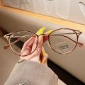 Round Eyeglasses Women Men Computer Anti Blue Light Glasses Frames Transparent Optical Eyeglass Student Myopia Frame Oculos. 