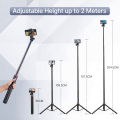 Ulanzi MT-79 2M Portable Universal Tripod Aluminum Alloy Lamp Holder Support LT028 Fill Light Lightweight Camera Action Camera. 