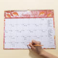 Weekly Wall Calendar 2025 Edition Daily Paper Scheduler Hanging Monthly Planner for Office Home Students Professionals Annual.
