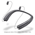 500mAh Bicycle Cycling Speaker Neck Hanging Earbuds Bluetooth-Compatible Neckband Headphones 32GB Storage Card for Outdoor.