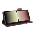 For Sony Xperia 10 V Magnetic Clasp Flip Leather Phone Case.