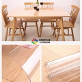 Clear Plastic Table Cover, Clear Table Cover 1 mm PVC Tablecloth Waterproof Soft Glass Transparent Table Cover Transparent Table Film (Width : 120cm or 48 inch & Length : 180cm or 72 inch ). 