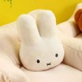 【In-Demand Item】 Miffy Miffy Bunny Head Doll Cute Plush Pillow Birthday Gift for Men and Women Bed Sleeping Sofa Cushion. 