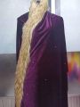 Velvet Shawls For Women Fabric With Stone Work.. 