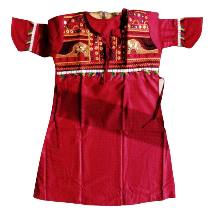New Readymade Stylish Hot Tops For Girls Long Linen One Piece
