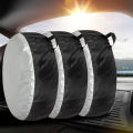 Sun Protection Tire Cover Universal Suv Car Tire Cover Waterproof Dust Sun Protection 210d Oxford Cloth Adjustable Drawstring Portable Handle. 