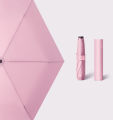 Ultra Light Feather Umbrella Carbon Fiber Portable Fold Pencil Umbrella Anti-UV Waterproof Women's Travel Mini Sunshade Umbrella. 