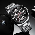 CURREN Luxury Quartz Wristwatch Men Sport Watches 8336 Stainless Steel Band Chronograph Clock Male Waterproof. 