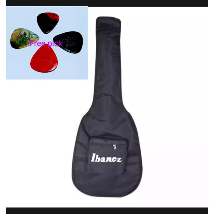 Electric guitar foam gig bag(with 4 pieces free pick)