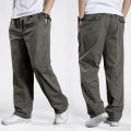 Men Harem tactical Pants Sagging cotton pants men Trousers plus size sporting Pant Mens Joggers Casual pants. 