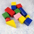 1st Grade Math Teaching Aids: Children's Geometry Volume Wood Learning Aids, Toys, Geometry Teaching Aids, Sets, Intellectual Puzzles. 