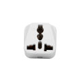 HXSJ Swiss Embedded Conversion Plug 3-hole Adaptor Plug Swiss Plug to Universal Socket Travel Plug Adapter White. 