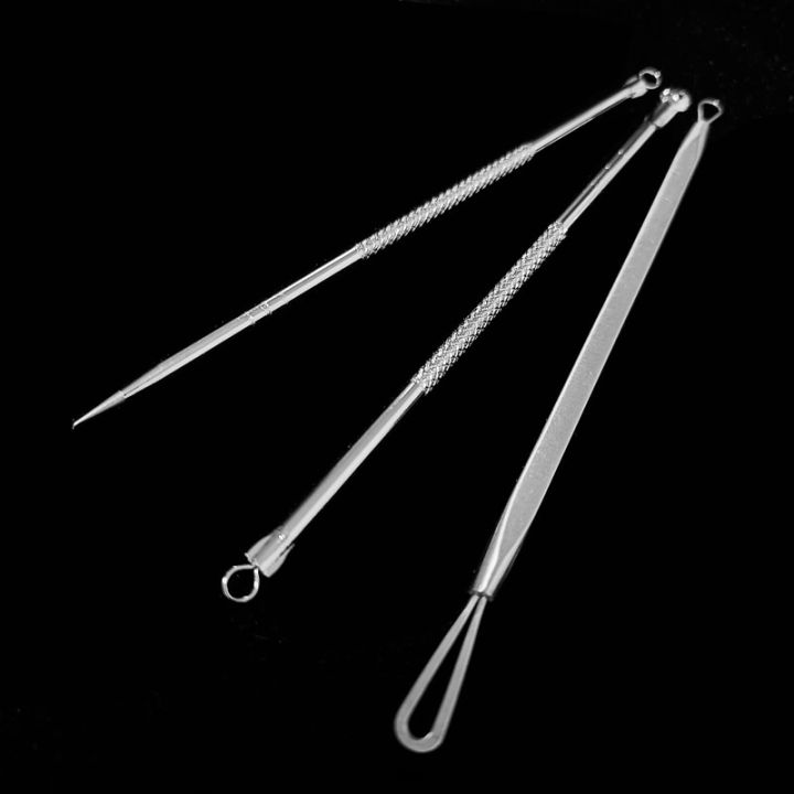 2/3/4/5PCS%20Stainless%20Steel%20Silver%20Blackhead%20Comedone%20Acne%20Pimple%20Blemish%20Extractor%20Blackhead%20Remover%20Tool%20for%20Face%20Skin%20Care%20-%20Image%208