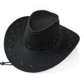 2023 Cowboy hat spring summer men's hat sunshade riding outdoor solid color fashion Cowboy hat big brim hat. 