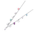 JeeMango Bohemia Pearl Crystal Stone Charm Bracelet Jewelry Stainless Steel Star Heart Bear Bracelets For Women Girls JB22135. 
