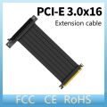 15/20/25/30/40/50/60cm Full Speed 3.0 PCIE X16 Riser Cable Graphics Card Extension Cable GPU PCI Express Riser Shielded Extender. 
