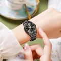Olevs 9931 luxury fashion waterproof stainless steel imported quartz movement ladies wristwatch for women.