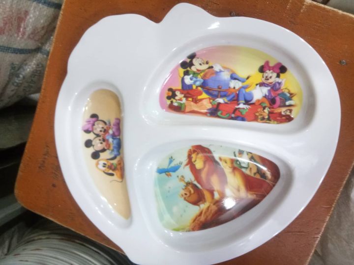 Melamine%20Baby%20Divided%20Plate-1%20Piece%20Multi%20Color%20-%20Image%205