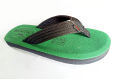 Synthetic Fashionable Rubber Sandal for Men (Green).