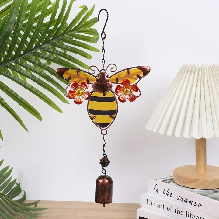 Halloween%20Metal%20Glass%20Colourful%20Beetles%20Wind%20Chimes%20Painted%20Crafts%20Iron%20Household%20Decoration%20Outdoor%20Bee%20Door%20Window%20Pendant%20Wiind%20ChimesDolls%20Accessories%20-%20Image%202