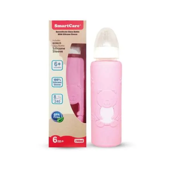 SmartCare-Borosilicate%20Baby%20glass%20bottle%20with%20silicone%20sleeve%20(8oz)%20-%20Image%204