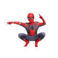 Kids Superhero Spiderman Cosplay Costume Iron Man Black Panther Zentai Jumpsuit Bodysuit Halloween Party Costumes for Boys Girls. 