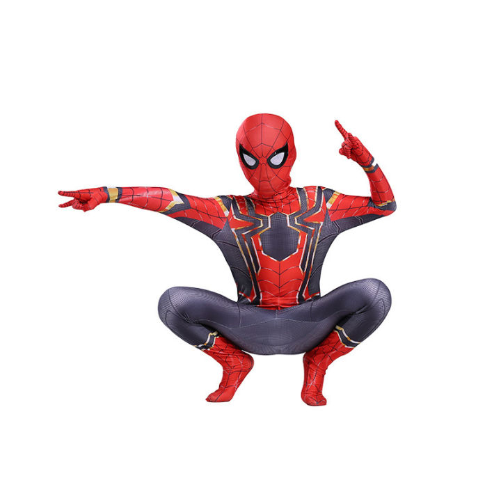 Hero%20Spider%20Man%20bodysuit%20jumpsuit%20Miles%20costume%20expedition%20for%20adult%20and%20children%20Halloween%20cosplay%20-%20Image%203