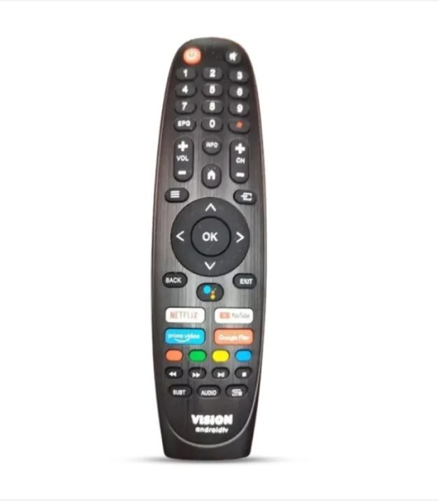 Vision Android Led Tv remote