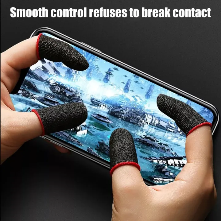 7%20Pair%20(14%20Pcs%20)%20Breathable%20Mobile%20Finger%20Sleeves%20/%20Finger%20Sleeves%20/%20Press%20Trigger%20Game%20Controller%20Sweatproof%20Gloves%20for%20Mobile%20Gaming%20/%20Finger%20Sleeves%20-%20Finger%20Sleeve%20-%20Image%206