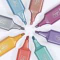 Metallic Highlighter Pen Subtle Glitter Highlighter Markers Note Taking and Journaling Supplies.