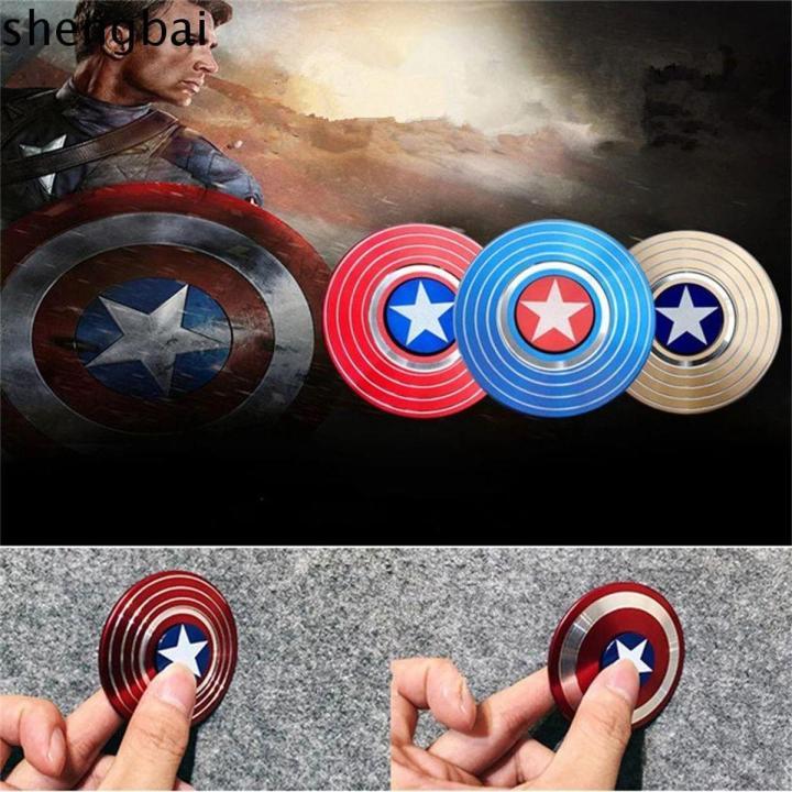 Metal%20Fidget%20Spinner%20Spinner%20Toy%20Captain%20America%20Shield%20Random%20color%20Life%20style%20mall%20-%20Image%202