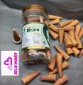 Nishan Mogra Premium Dhoop Incense Cone Agarbatti jar 100gm.