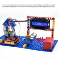 Ultrasonic Module for Legos for Arduino Compatible DIY Electronic Building Block Adapter Module.