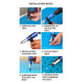 Electric Rivet Tool 2.4mm-4.8mm Rivet Nut Tool Bit Adapter Cordless Riveting Tool Conversion Connector Insert Nut Pull Rivet Tool.