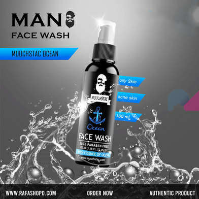 Muuchstac Men’s Ocean Face Wash-100 ml